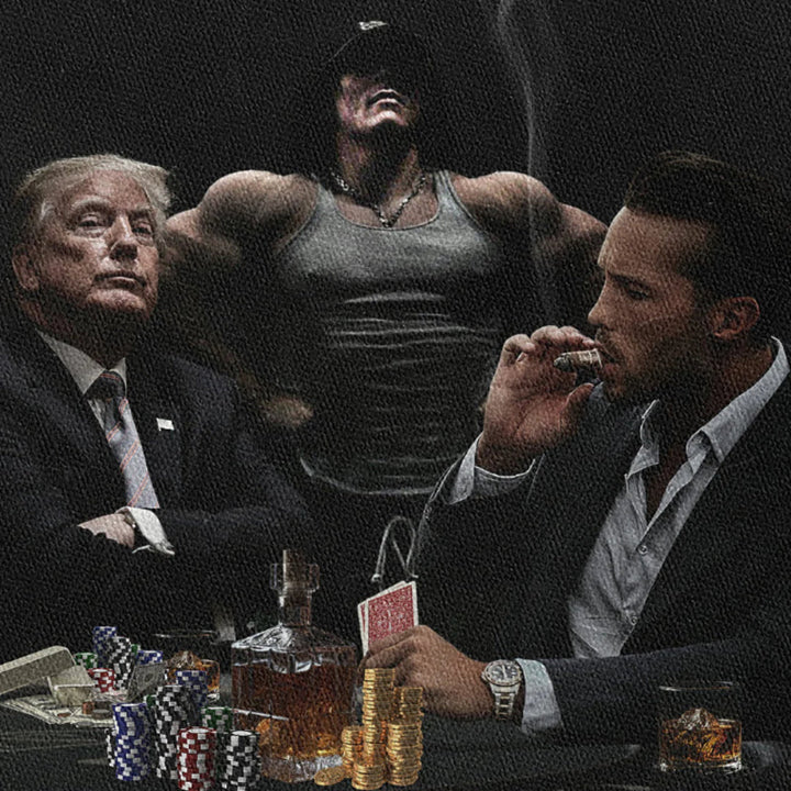 Poker-Themen Dekoratives Wandkunst-Poster