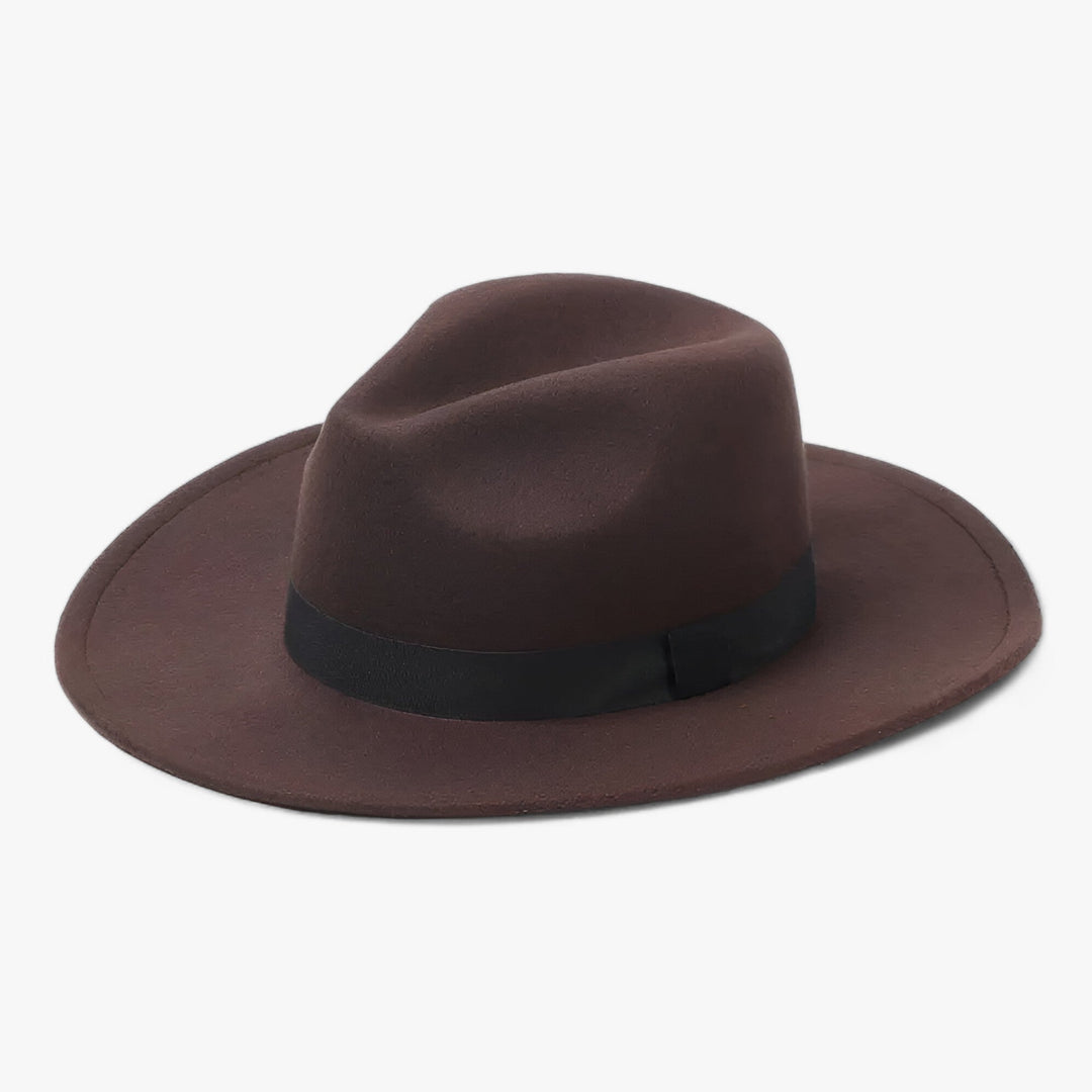 Unisex Vintage Woll Fedora