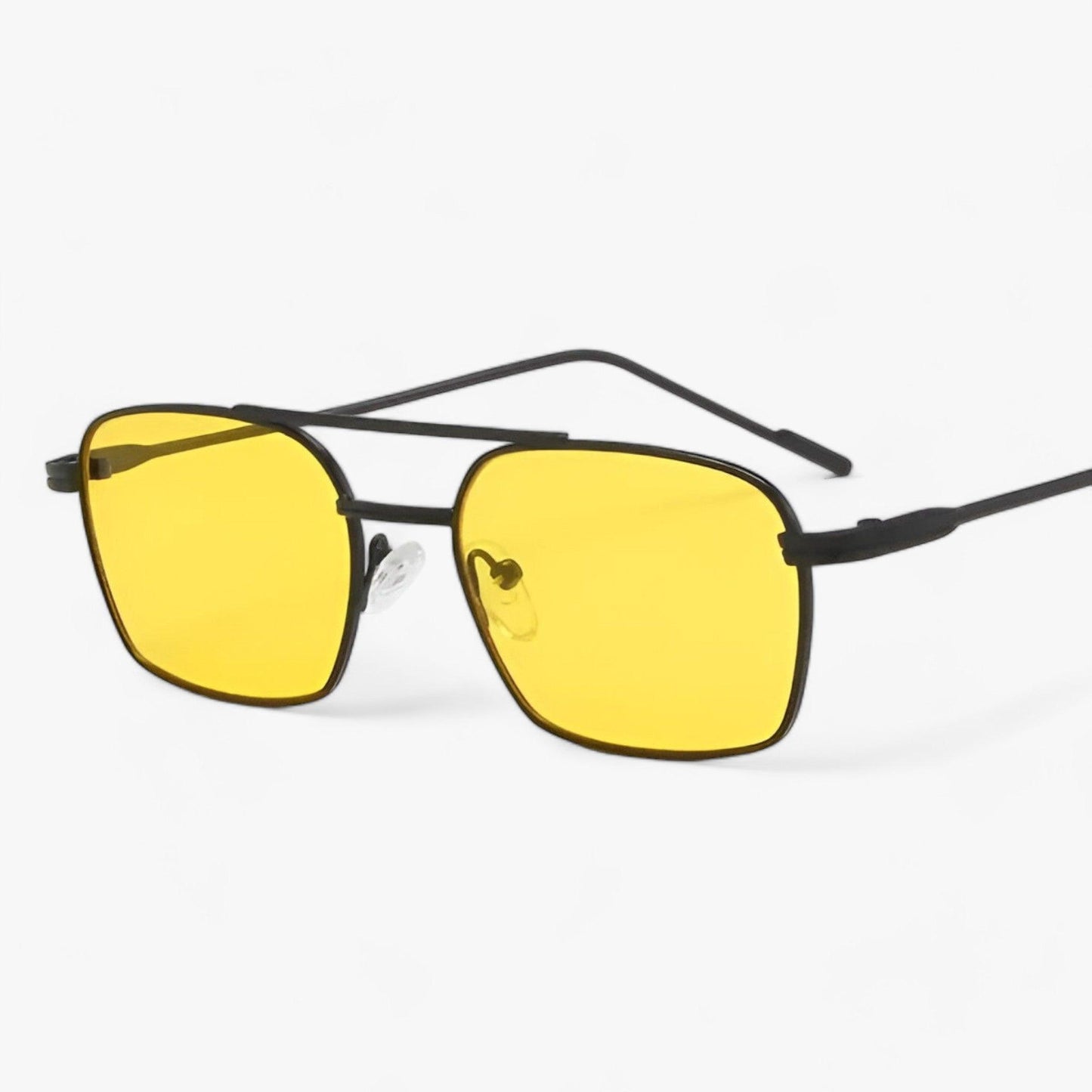 Vintage Unisex Sonnenbrille mit doppelter Nasenbrücke – Aero | Karnz