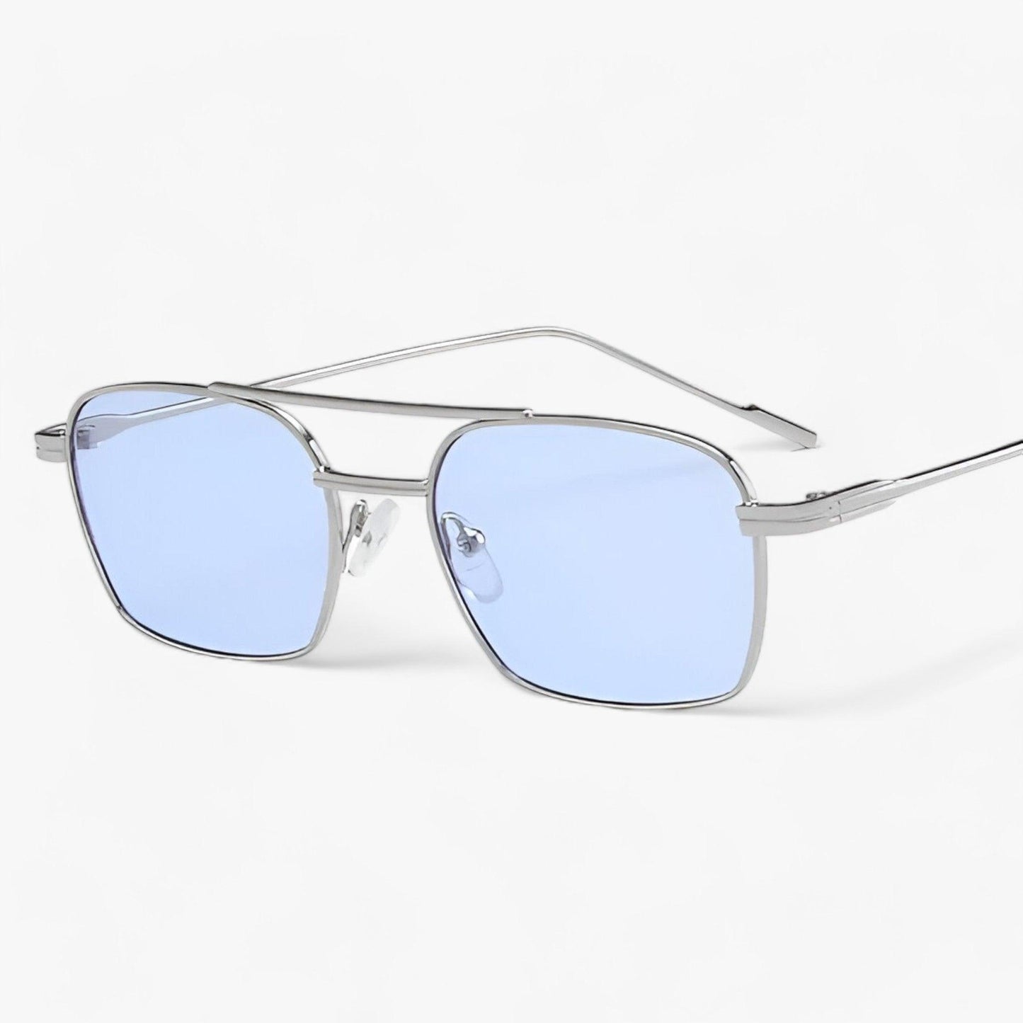 Vintage Unisex Sonnenbrille mit doppelter Nasenbrücke – Aero | Karnz