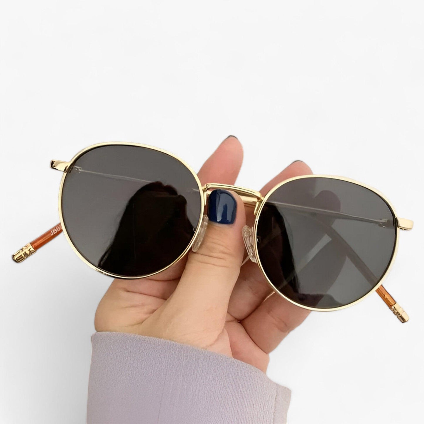 Unisex Designer Sonnenbrillen mit runden Gläsern - Nova | Karnz