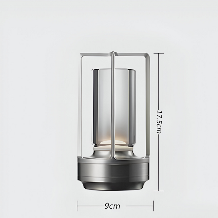 ElegantLight - Wasserdichte tragbare Tischlampe mit dimmbarem LED-Licht für drinnen und draußen | Karnz