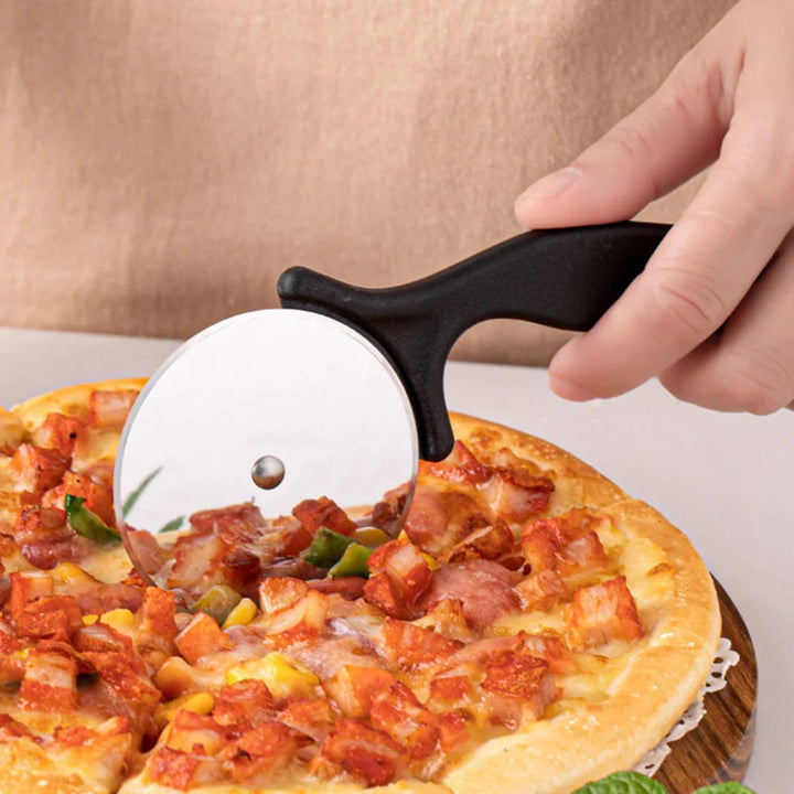Pizzaschneider Rund Edelstahl Pizzarad Schneider Kuchenmacher | Karnz