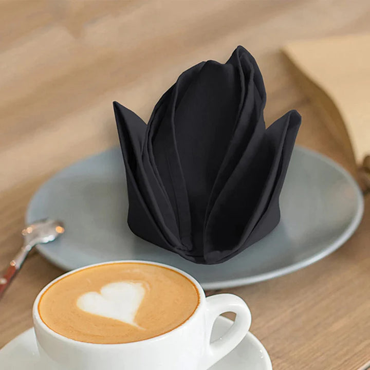 Einfache Farbige Polyester Tischservietten Verdickte Wiederverwendbare Platzsets | Karnz
