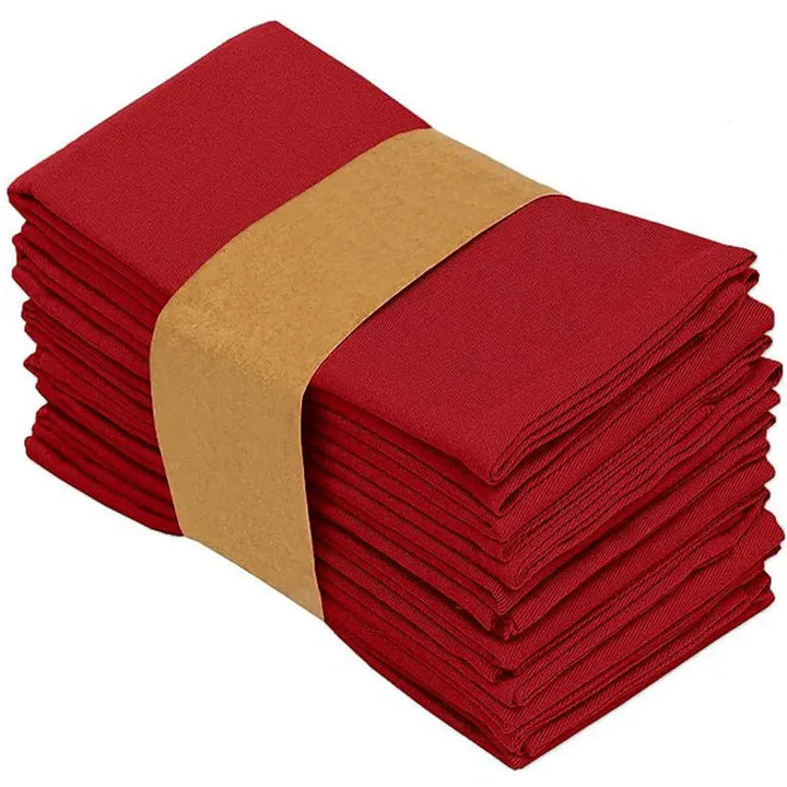Einfache Farbige Polyester Tischservietten Verdickte Wiederverwendbare Platzsets | Karnz