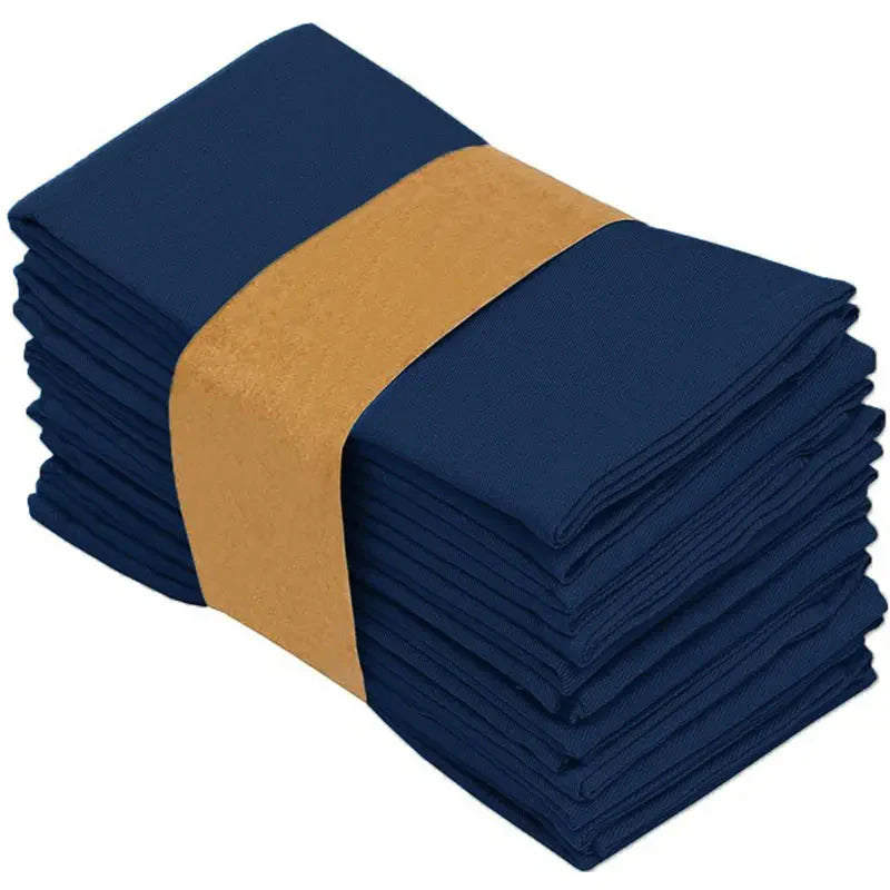 Einfache Farbige Polyester Tischservietten Verdickte Wiederverwendbare Platzsets | Karnz