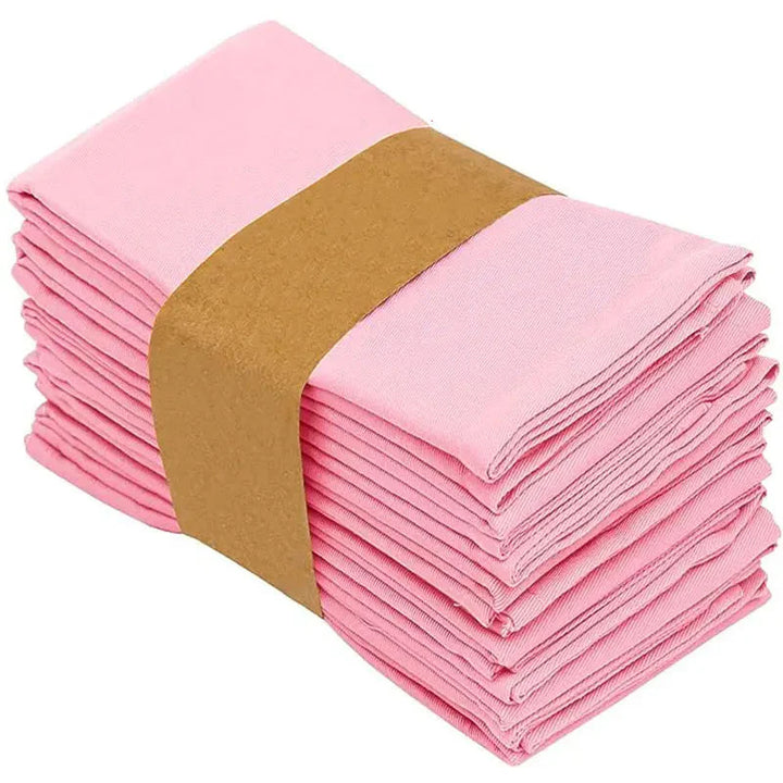 Einfache Farbige Polyester Tischservietten Verdickte Wiederverwendbare Platzsets | Karnz