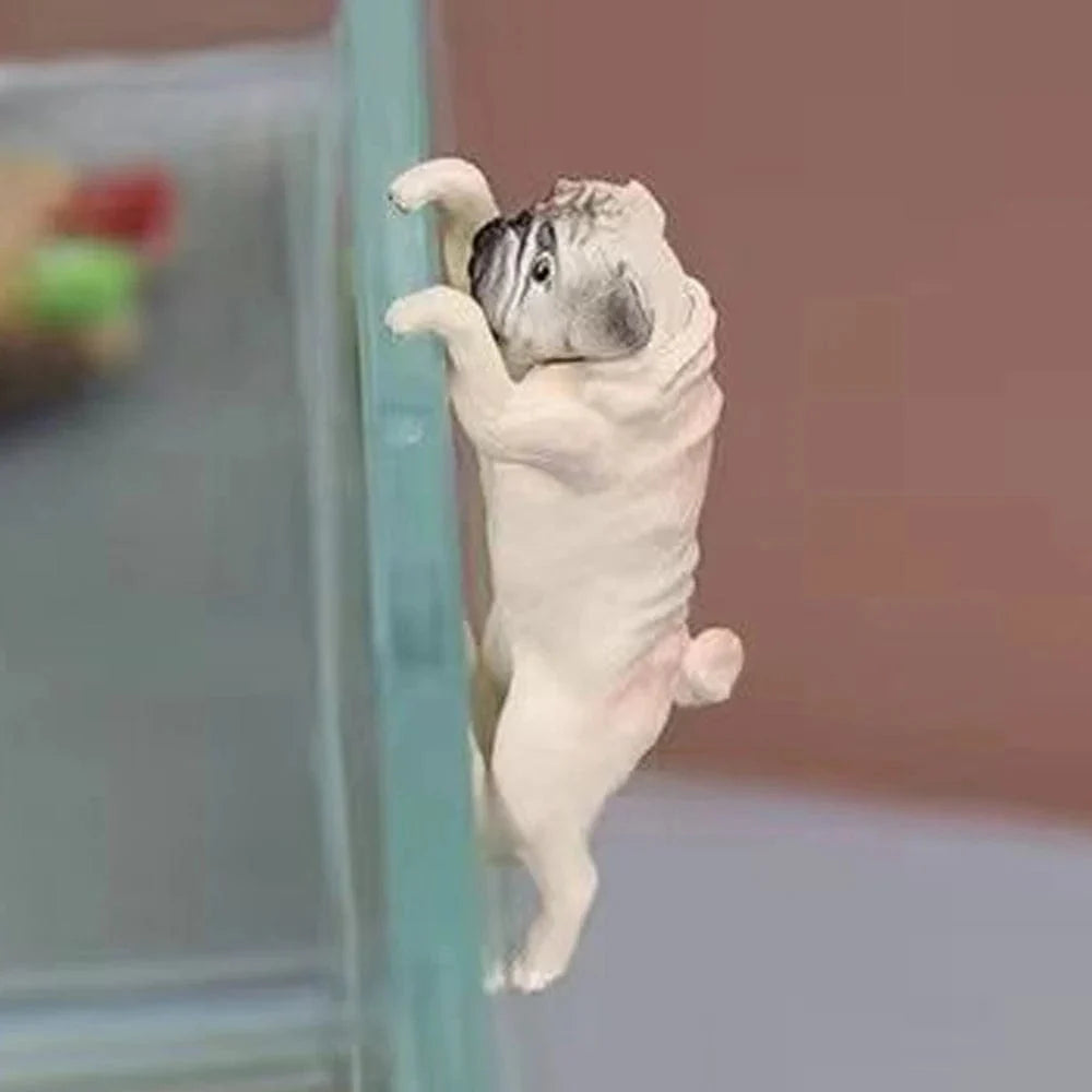 1-3Stk Mini Cartoon Hund Ornament Harz Figurine DIY Bastel Statue für Fischtank Fischschüssel Aquarium Zubehör Wohnkultur | Karnz