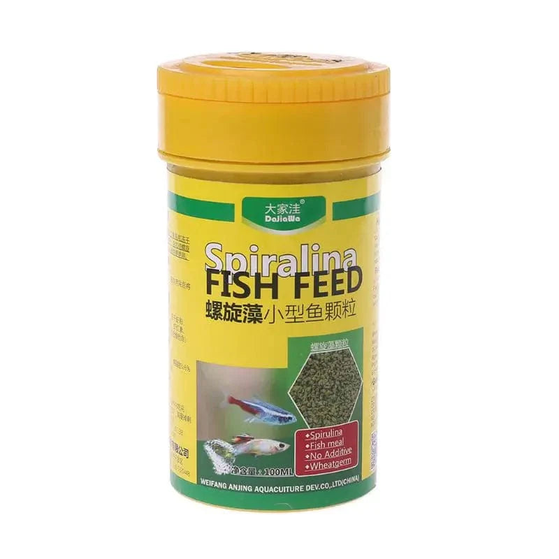 Spirulina-Futter für tropische Fische Ernährung für Aquarienfischtank farbverstärktes Futter | Karnz