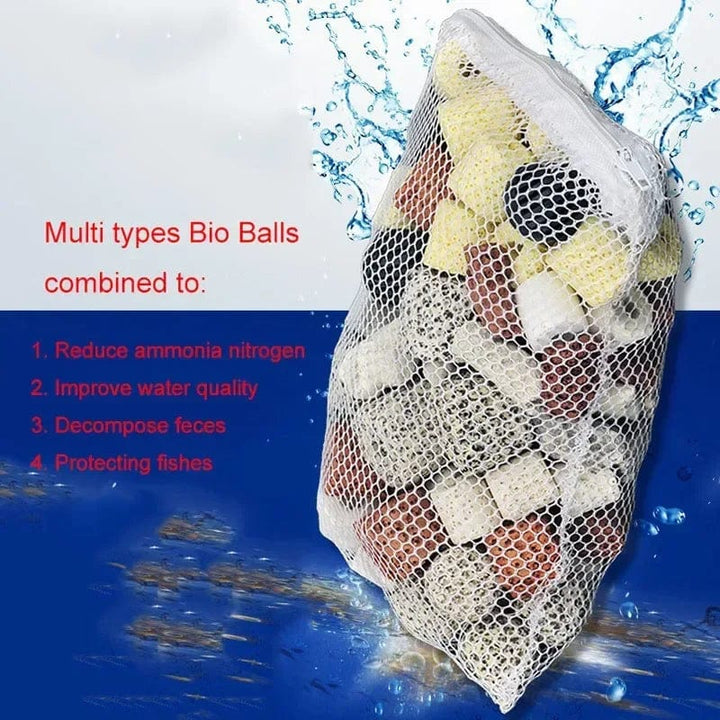 100g 250g 500g Mehr Als 10 Arten Aquarium Bio Bälle Biochemische Ball Filter Medien für Aquarium Filter Zubehör für Fischtank | Karnz