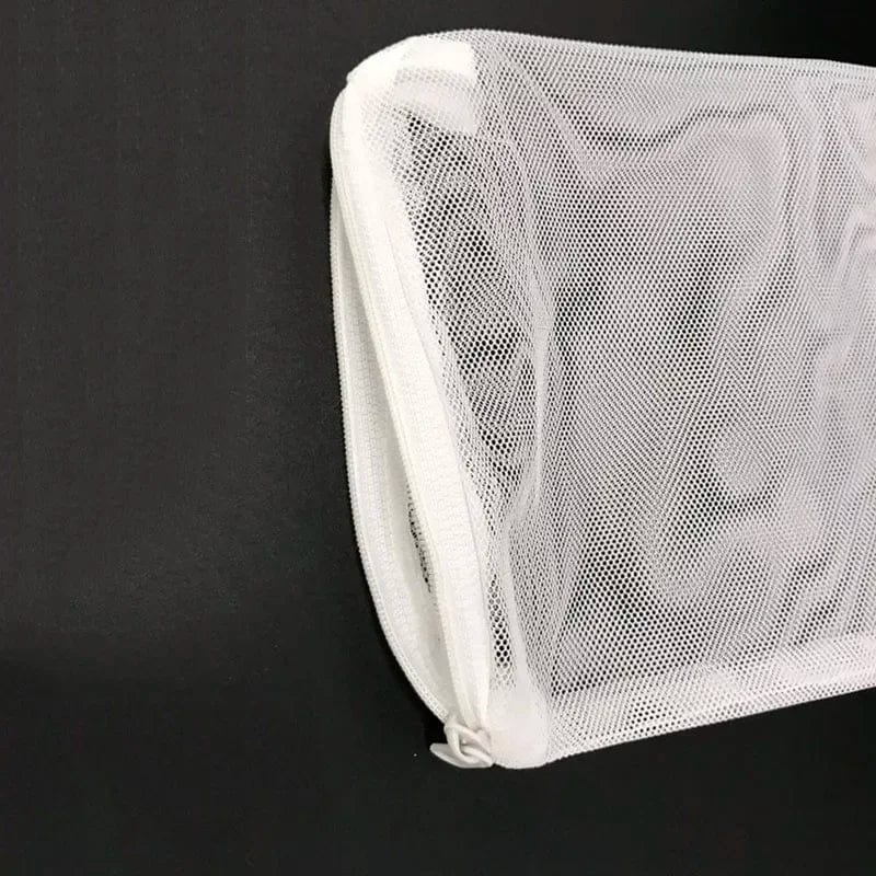 10Stk Filternetzbeutel Mesh-Beutel Aquarium Teich für Bio-Ball Kohlenstoffmedien Ammoniak Aquarium Fischtank Isolierbeutel Weiß Schwarz | Karnz