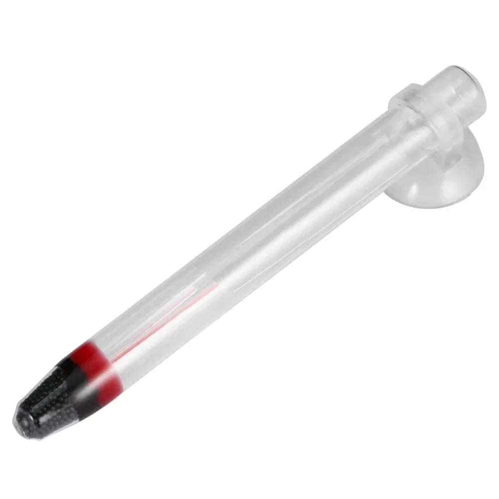 Schwebendes Aquarienthermometer Fischtank Glas Temperaturmesswerkzeug mit Saugnapf Fahrenheit Celsius Zubehör | Karnz