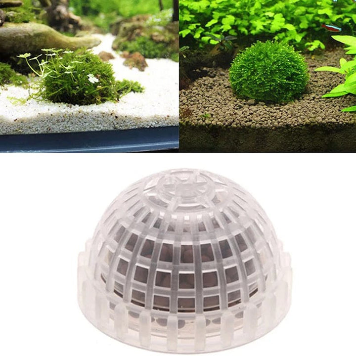 1pc Aquatische Haustierbedarf Dekorationen Aquarium Moosball lebende Pflanzen Filter für Java-Garnelen Fischtank Haustier Fischtank Dekor | Karnz