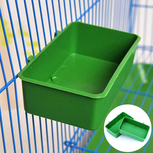 1pc Vogel Wasser Badewanne Haustier Vogel Schüssel Papageien Sittich Vogelbad Käfig Hängend Kleiner Papageien Käfig Haustier Vogel Käfig Zubehör | Karnz