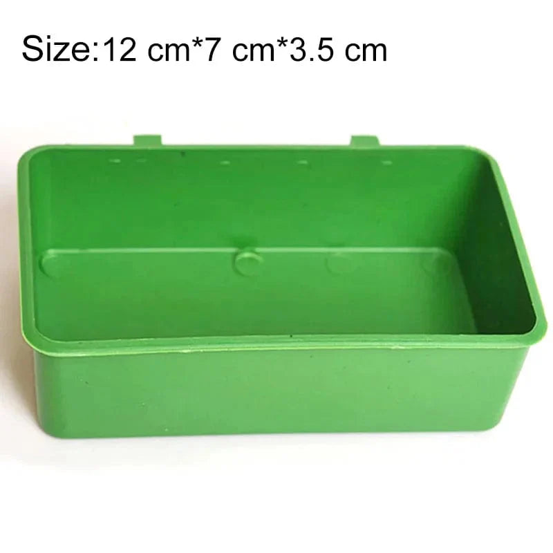 1pc Vogel Wasser Badewanne Haustier Vogel Schüssel Papageien Sittich Vogelbad Käfig Hängend Kleiner Papageien Käfig Haustier Vogel Käfig Zubehör | Karnz
