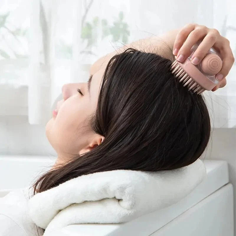 1pc Haustier-Badekborste Weiche Silikon Mit Shampoo-Spender Sanfte Massage Für Pflege Und Reinigung Von Fell Und Haar | Karnz