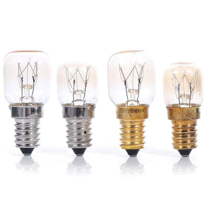 220V Hochtemperaturbirne 15W 25W E14 300 Grad Mikrowellenofen Glühlampe Wolframwendel Dampfgarer Lampe Leuchtmittel Salz Glühlampe | Karnz