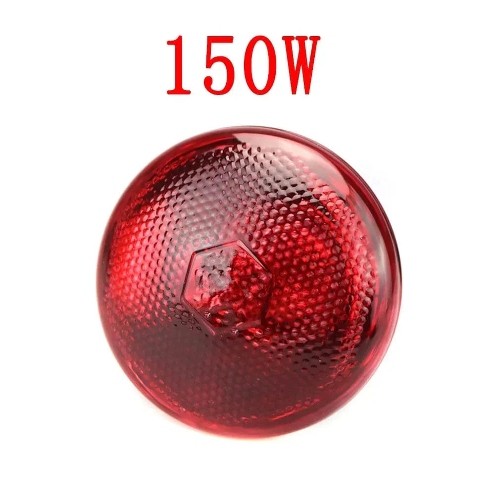 220V Geflügelheizlampe 100/150/200/275W Infrarot-Isolationsheizung für Reptilien Pflanzen Amphibien Haustiere Nutztiere | Karnz