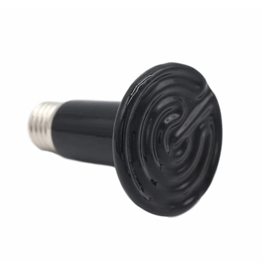 25W 50W 75W 100W 150W 200W Ferninfrarot Haustier Heizlampe Keramik 110V 220V Reptil Schildkröte Brutlampen Wärmeabgeber Glühbirne | Karnz