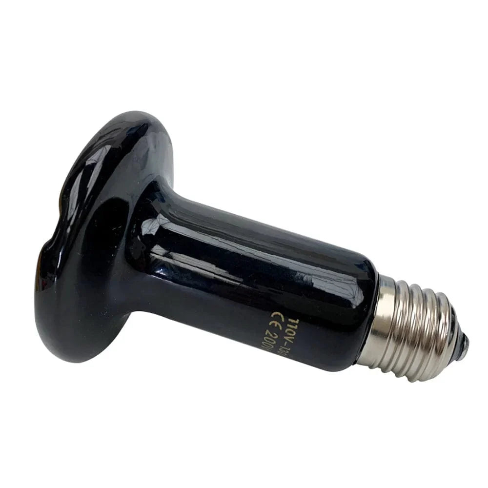 25W 50W 75W 100W 150W 200W Ferninfrarot Haustier Heizlampe Keramik 110V 220V Reptil Schildkröte Brutlampen Wärmeabgeber Glühbirne | Karnz