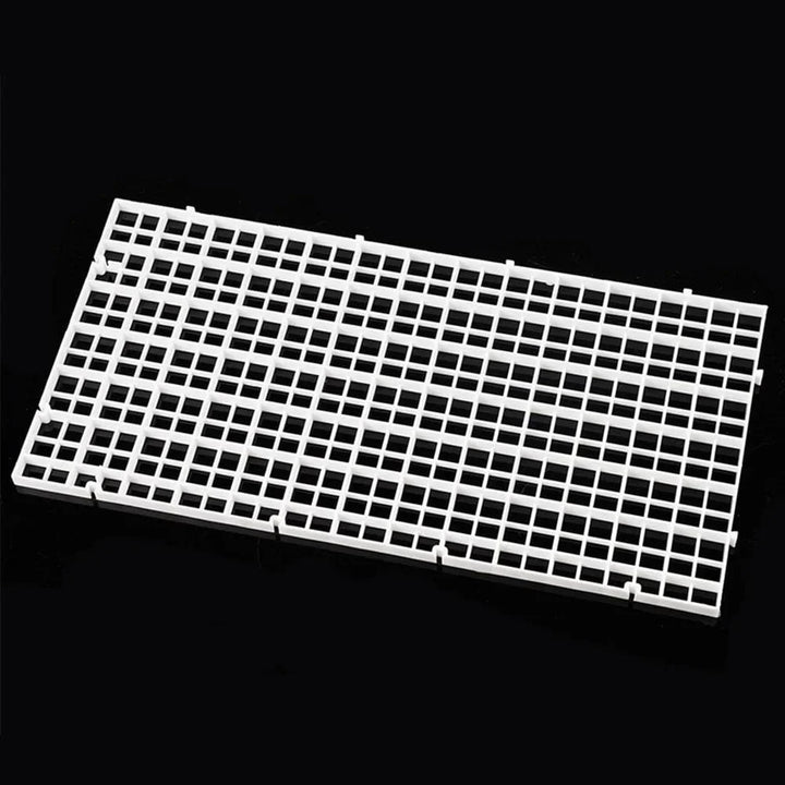 2 Stück Schottergitter Isolationsplatte Aquarium Trenner Freischneidbarer Fischtank-Trenner Filternetz Reinigungswerkzeug Ersatzteile | Karnz