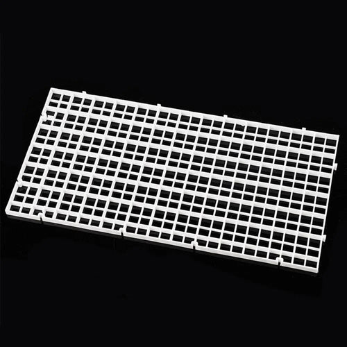 2 Stück Schottergitter Isolationsplatte Aquarium Trenner Freischneidbarer Fischtank-Trenner Filternetz Reinigungswerkzeug Ersatzteile | Karnz