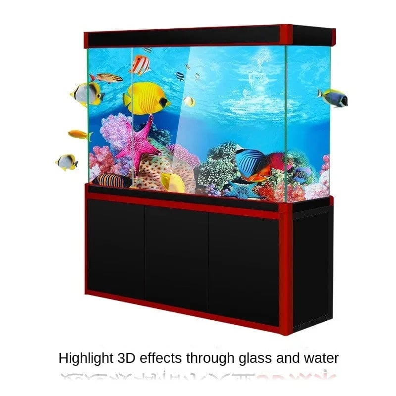 3D-Marine-Hintergrund für Aquarien-Dekoration Aufkleber & Poster Waren Dekoration Fischbehälter und Aquarien Zubehör Aquascape | Karnz