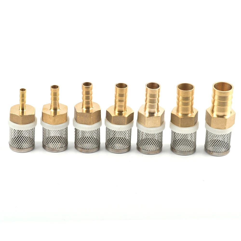 6-19mm Edelstahl-Mesh-Filter 1/2" Weiblich Zoll Gartenbewässerungspumpe Schutzschlauch Wasserreinigungs-Mesh Messingfilter | Karnz