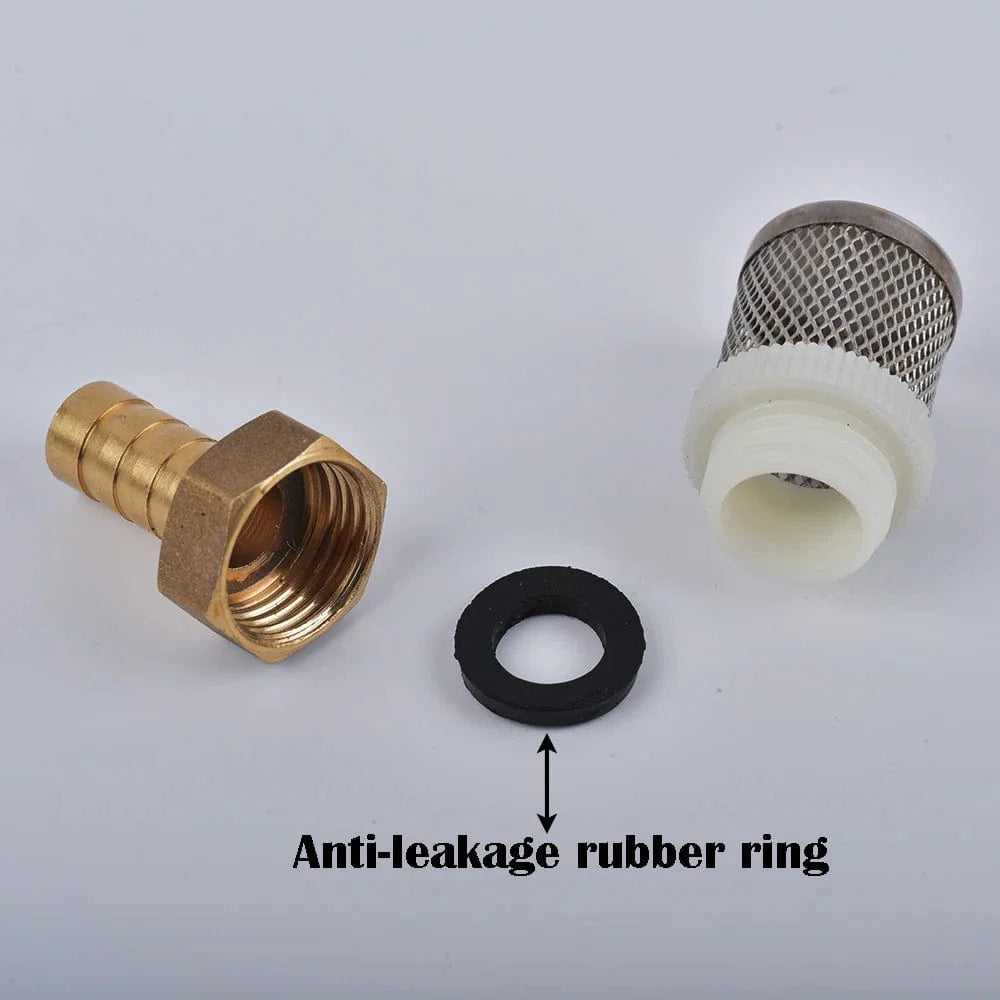 6-19mm Edelstahl-Mesh-Filter 1/2" Weiblich Zoll Gartenbewässerungspumpe Schutzschlauch Wasserreinigungs-Mesh Messingfilter | Karnz