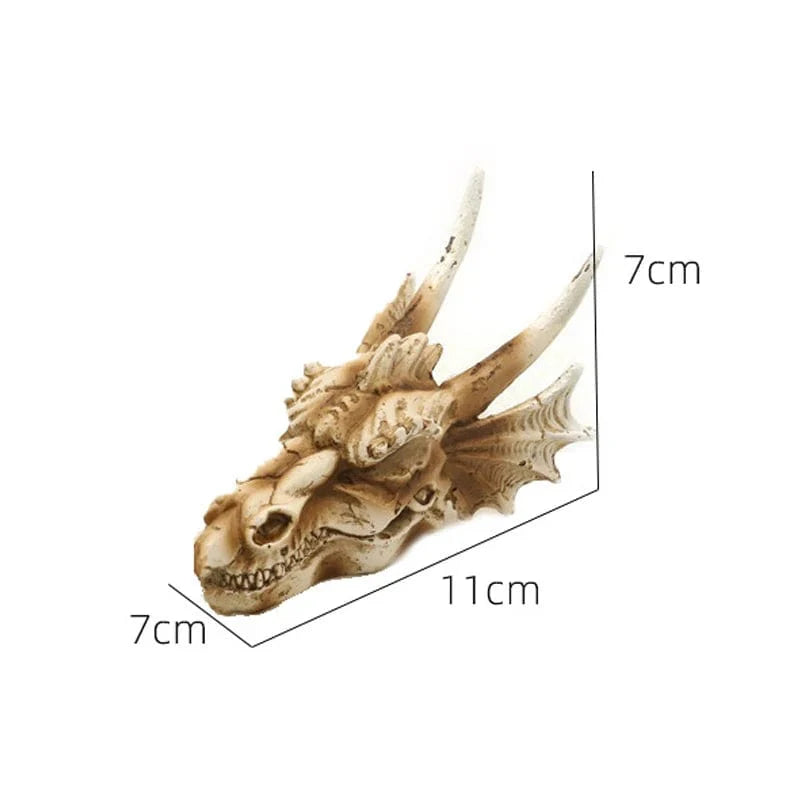 Tiere Schädel Fisch Tank Fossil Dinosaurier Ornamente Aquarium Nashorn Knochen Dekoration Fischschüssel Krokodil Quallen Karpfen Schildkröte | Karnz
