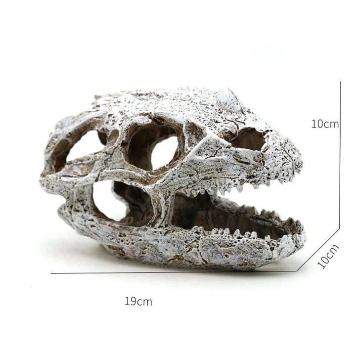 Tiere Schädel Fisch Tank Fossil Dinosaurier Ornamente Aquarium Nashorn Knochen Dekoration Fischschüssel Krokodil Quallen Karpfen Schildkröte | Karnz
