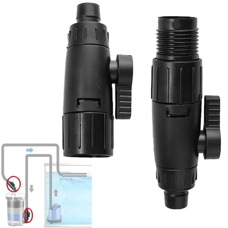 Aquarium 12/16mm Doppel-Tap Schnellverschlussverbinder Fischtank Schlauchventil Aquariumfilterverbinder Zubehör acuarios | Karnz