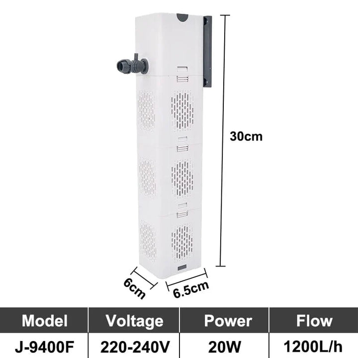 Aquarium Filter Pumpe Fischtank Unterwassersilent Luft Sauerstoff Belüfter Interne Wasserpumpe Aquarium Luftpumpe Wellenmacher 220v | Karnz