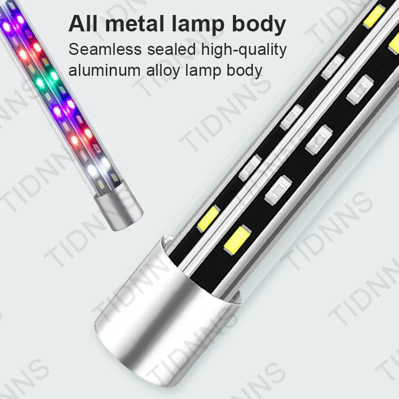 Aquarium Licht LED Weitwinkel Wasserdichte Fischtanklampe Unterwasser Helligkeit RGB Aquarium Dekor Lampe Pflanzenwachstum Lampe 22-57 | Karnz