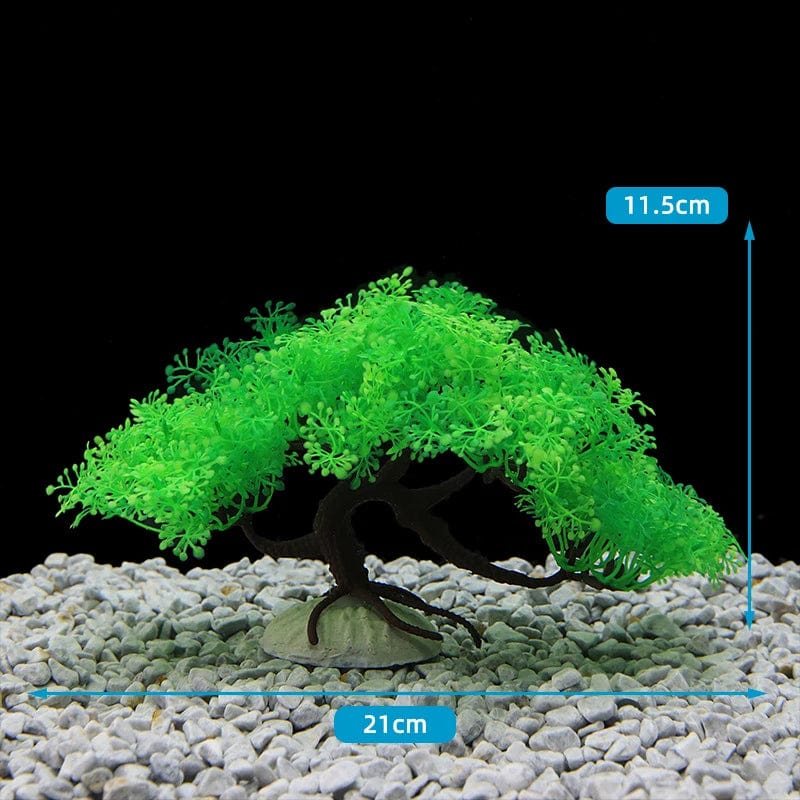 Fluoreszierende Aquariumdekoration Fischtanklandschaft Korallensimulation Korallenornamente Kleine Unterwasserwelt Landschaftsdekoration | Karnz