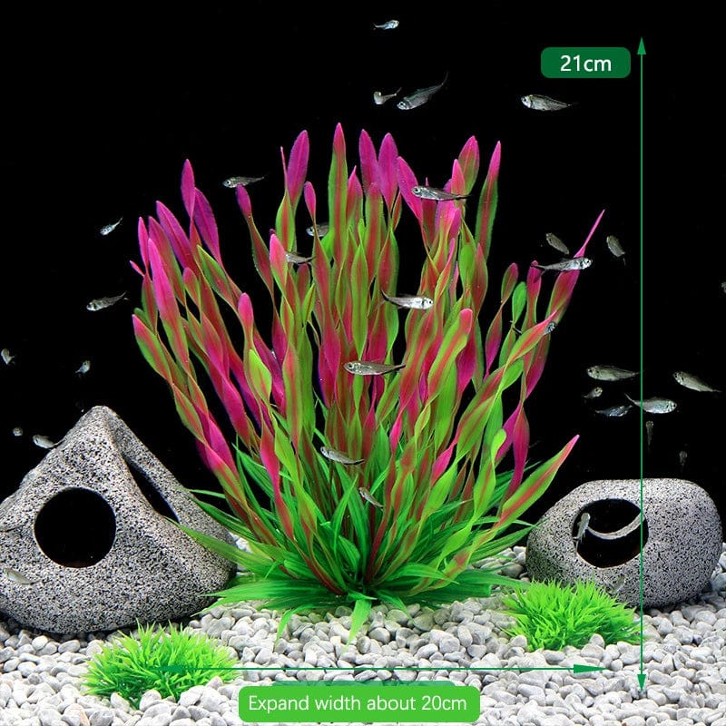 Fluoreszierende Aquariumdekoration Fischtanklandschaft Korallensimulation Korallenornamente Kleine Unterwasserwelt Landschaftsdekoration | Karnz
