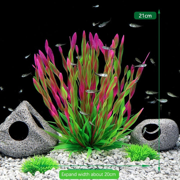 Fluoreszierende Aquariumdekoration Fischtanklandschaft Korallensimulation Korallenornamente Kleine Unterwasserwelt Landschaftsdekoration | Karnz