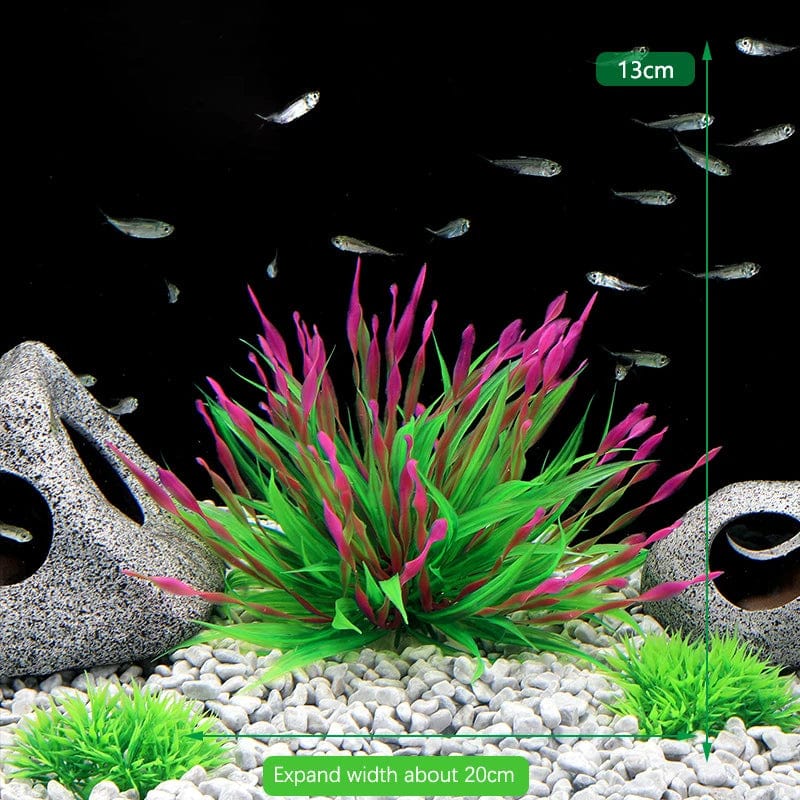 Fluoreszierende Aquariumdekoration Fischtanklandschaft Korallensimulation Korallenornamente Kleine Unterwasserwelt Landschaftsdekoration | Karnz