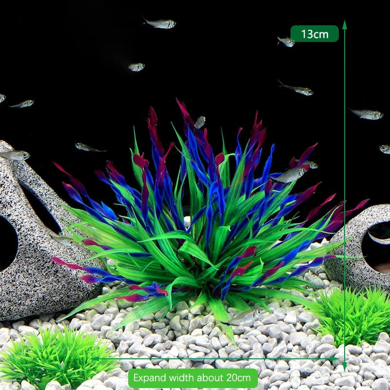 Fluoreszierende Aquariumdekoration Fischtanklandschaft Korallensimulation Korallenornamente Kleine Unterwasserwelt Landschaftsdekoration | Karnz