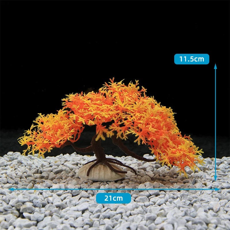 Fluoreszierende Aquariumdekoration Fischtanklandschaft Korallensimulation Korallenornamente Kleine Unterwasserwelt Landschaftsdekoration | Karnz