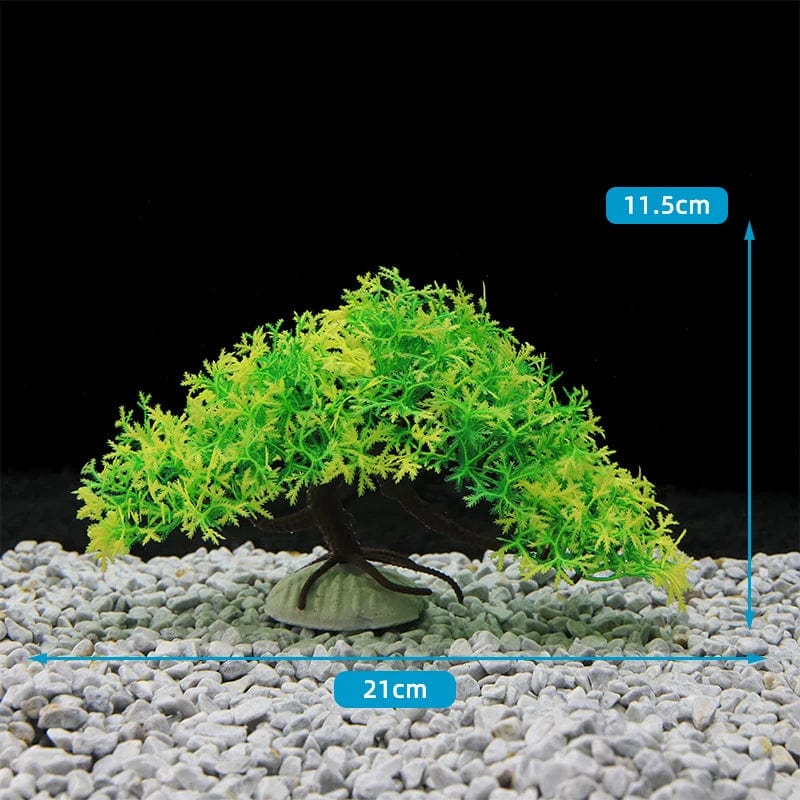 Fluoreszierende Aquariumdekoration Fischtanklandschaft Korallensimulation Korallenornamente Kleine Unterwasserwelt Landschaftsdekoration | Karnz