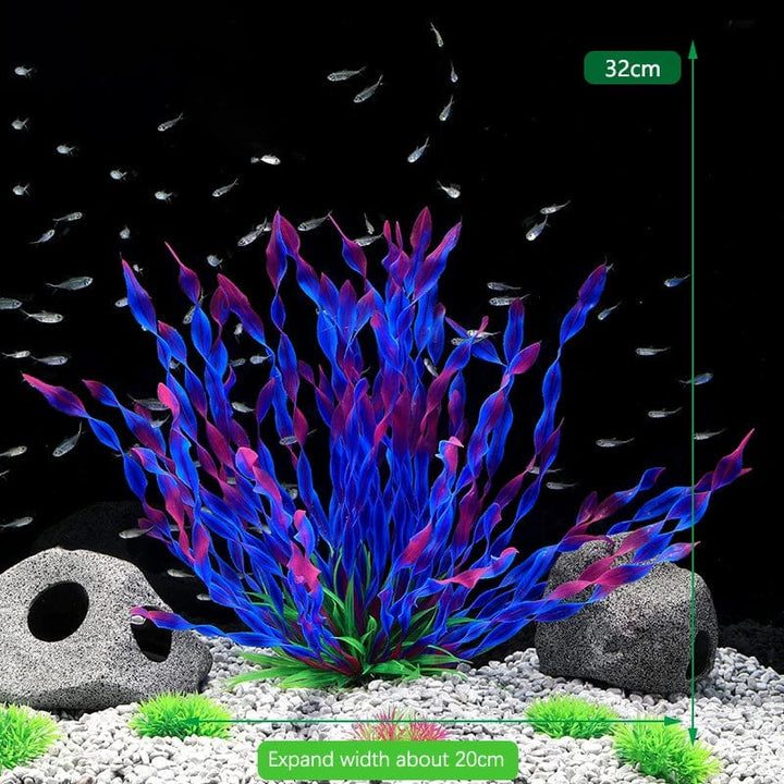 Fluoreszierende Aquariumdekoration Fischtanklandschaft Korallensimulation Korallenornamente Kleine Unterwasserwelt Landschaftsdekoration | Karnz