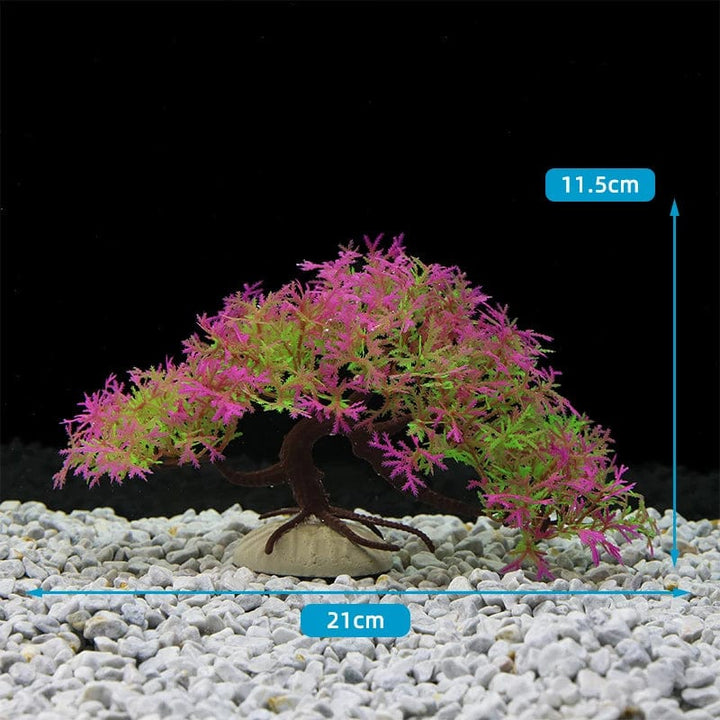 Fluoreszierende Aquariumdekoration Fischtanklandschaft Korallensimulation Korallenornamente Kleine Unterwasserwelt Landschaftsdekoration | Karnz