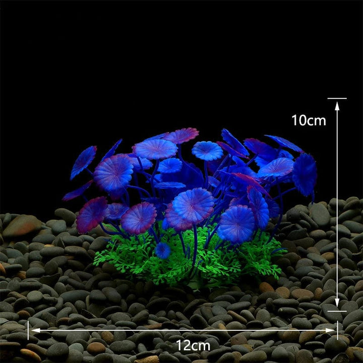 Fluoreszierende Aquariumdekoration Fischtanklandschaft Korallensimulation Korallenornamente Kleine Unterwasserwelt Landschaftsdekoration | Karnz