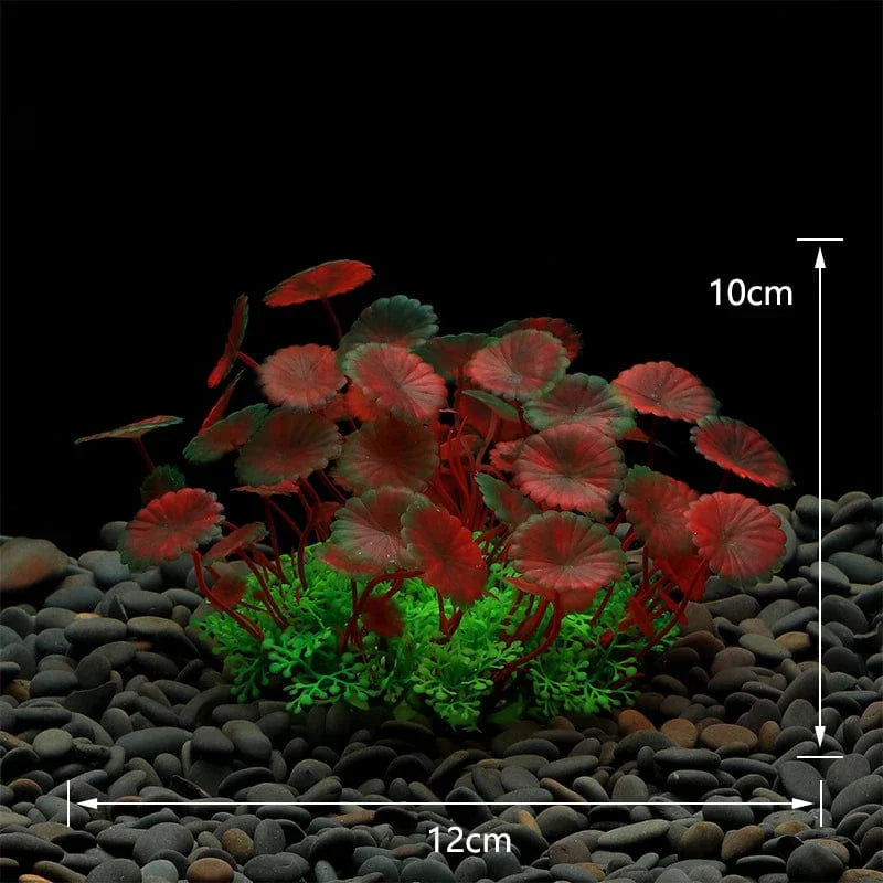 Fluoreszierende Aquariumdekoration Fischtanklandschaft Korallensimulation Korallenornamente Kleine Unterwasserwelt Landschaftsdekoration | Karnz