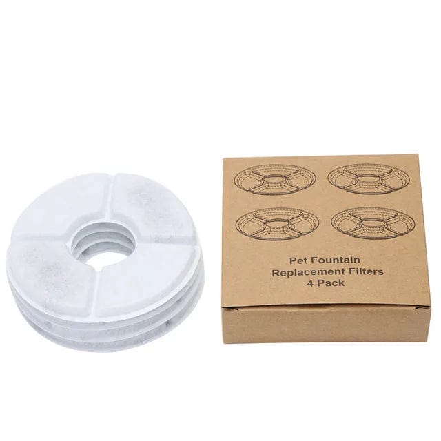 Automatische Haustier-Katzen-Wasserspender mit LED-Beleuchtung 5 Stück Filter 2,4L USB Hunde Katzen Leiser Trinker Futterspender Schüssel Trinkspender | Karnz