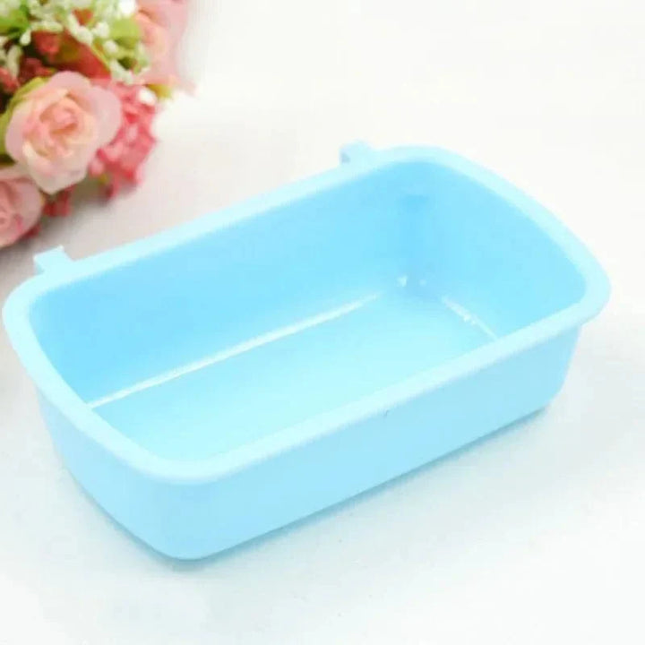 Hängbarer Kunststoff Hamster Eichhörnchen Futterspender Kleintiere Wassertrinkschale Futterschale Haustiere Hamsterkäfig Produktzubehör | Karnz