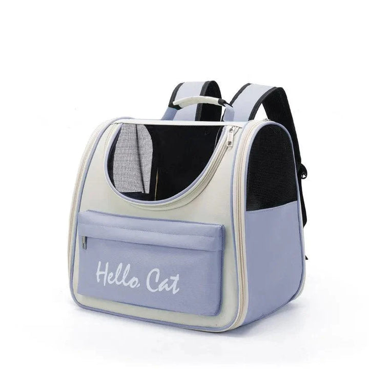 Katentrage Taschen Winddicht Outdoor Reise Rucksack für Katzen Kleine Hunde Transport Tragetasche Katzenrucksäcke mit Kissen | Karnz