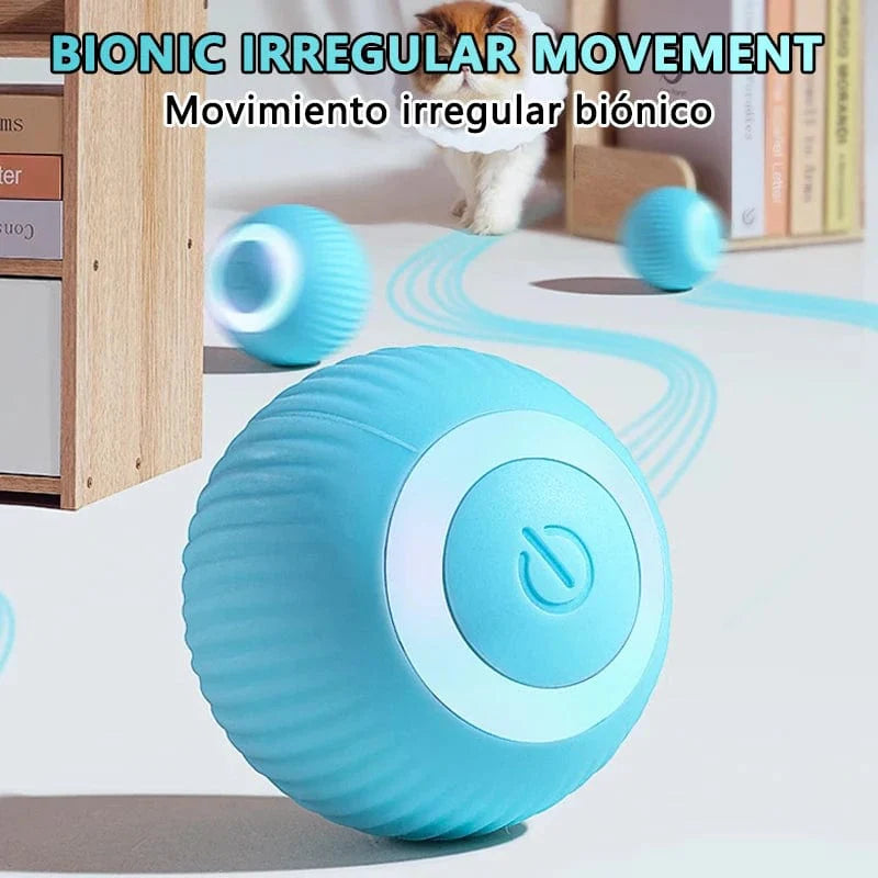 Interaktive Katzenspielzeugkugel Smarte Katzenspielzeuge Elektronisches Interaktives Katzenspielzeug Für Innen Automatisch Rollende Magische Kugel Katzen-Spielzubehör | Karnz