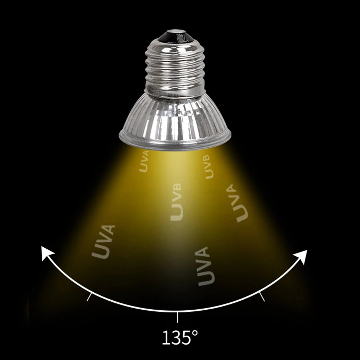 CE Reptilienlampe UVA+UVB 3.0 Haustierheizlampe Glühbirne Schildkrötenbaskinglicht Glühbirnen Amphibien Eidechsen Temperaturregelung | Karnz